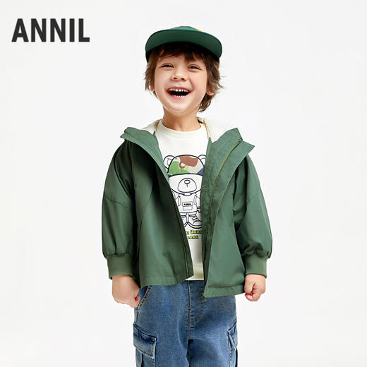 男女童三防保暖外套安奈儿童装实体店同款XM435558 商品图0