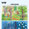 londji 《森林的白天与黑夜》拼图 三阶 适合年龄3岁+ 双面故事 西班牙原装进口 PZ367U 商品缩略图2