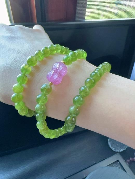 碧玺多圈手链 规格：约6.8mm重40.6克 商品图8