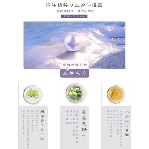 蜜梨珍珠美肌沐浴露 商品图3
