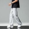 【新款DH】大依优型大码直筒休闲裤加肥加大男装弹力舒适胖子肥佬百搭运动裤潮流 商品缩略图5
