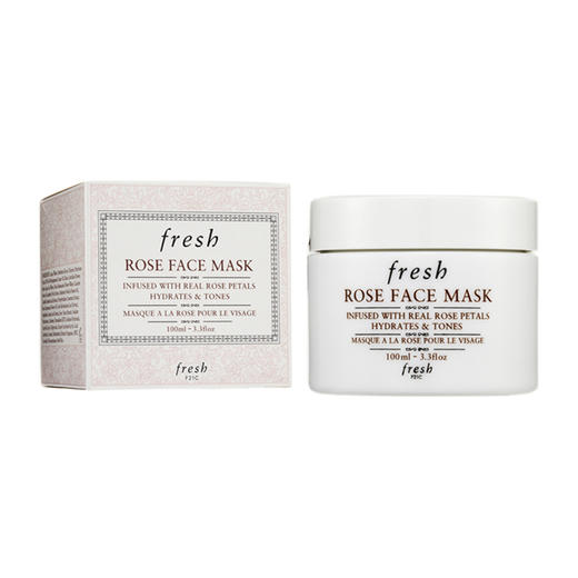 【保税仓】Fresh 馥蕾诗玫瑰润泽保湿面膜100ML（有效期至26年3月） 商品图0