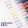 白雪T16彩色直液式走珠笔0.5mm学生标记绘图速干手账笔中性笔 商品缩略图1