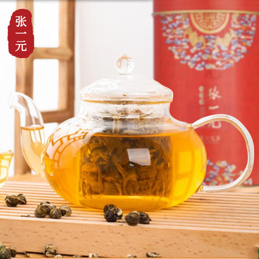 张一元 茉莉花茶五福临门礼盒340g（云叶香珠）【LXJYZQ2.9】 商品图4