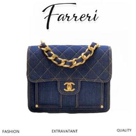 香奶奶丹宁双肩包