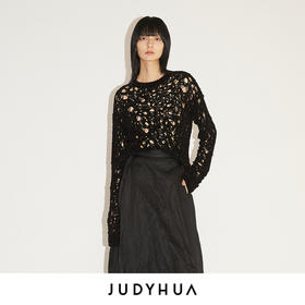 JUDYHUA 种子系列镂空针织衫