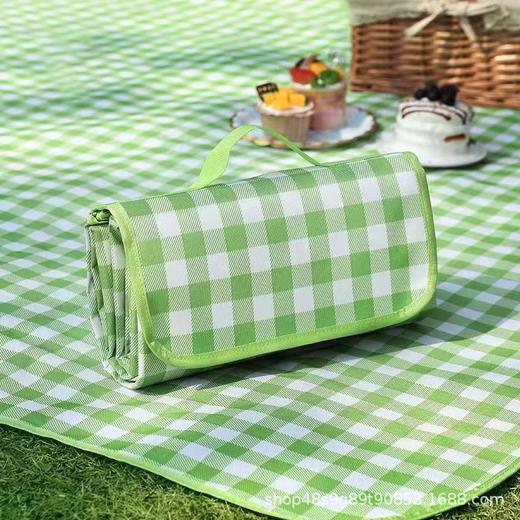 野餐垫便携可折叠春游野炊沙滩露营垫防水防潮地垫户外旅游野餐布 商品图0