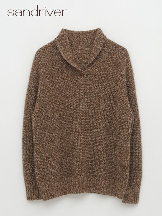 西藏羊绒青果领男女同款套衫SJF96M321N 商品图7