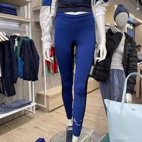 Lacoste/法国鳄鱼 男士刺绣小标拼色运动紧身打底裤XH1045