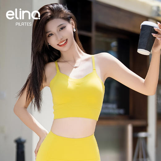 elina一恋新款运动健身瑜伽背心MMA129 商品图8