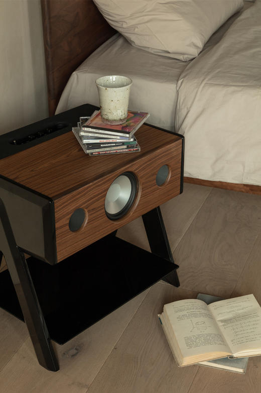 【LBC乐伯盒】CUBE法国蓝牙音箱La Boite concept边桌家用高-CUBE WOODY 原木 商品图2