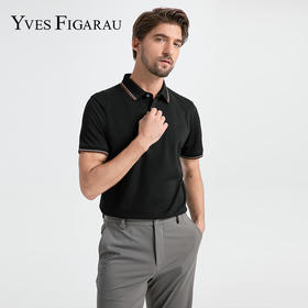 YvesFigarau伊夫·费嘉罗新品休闲短袖T恤975865