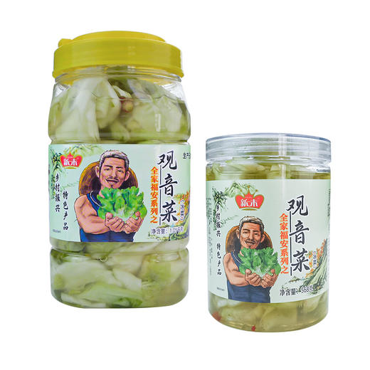 素食 观音菜 芥菜 爽口脆嫩 清粥小菜 榨菜片 传统工艺 下饭神器 商品图4