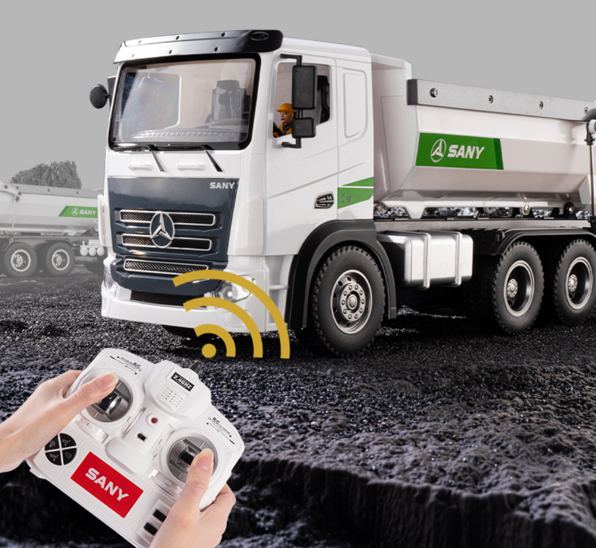 (SY-003)无线遥控自卸车模型