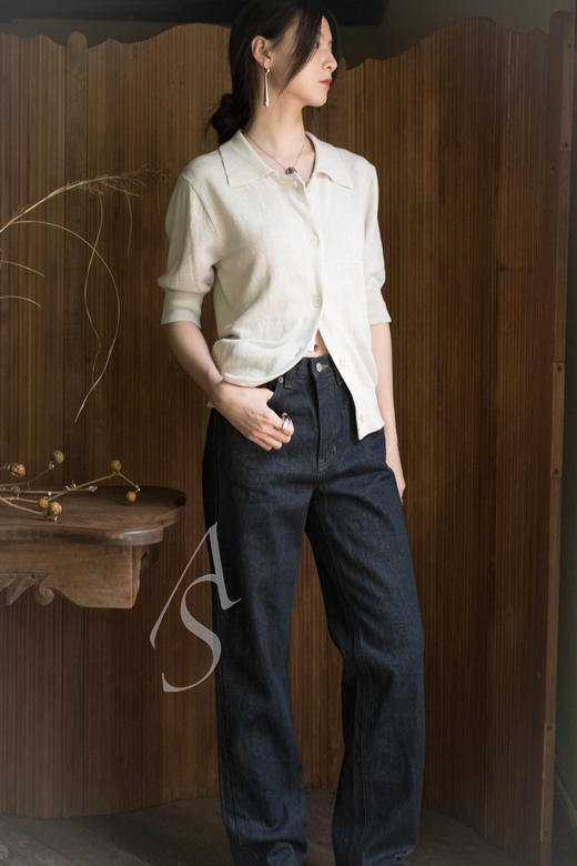 Margaret Howell  日版靛蓝色EDWIN联名牛仔裤 商品图0