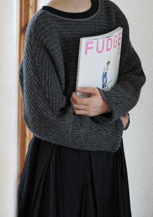 elsa esturgie 不对称毛衣上衣 商品图0