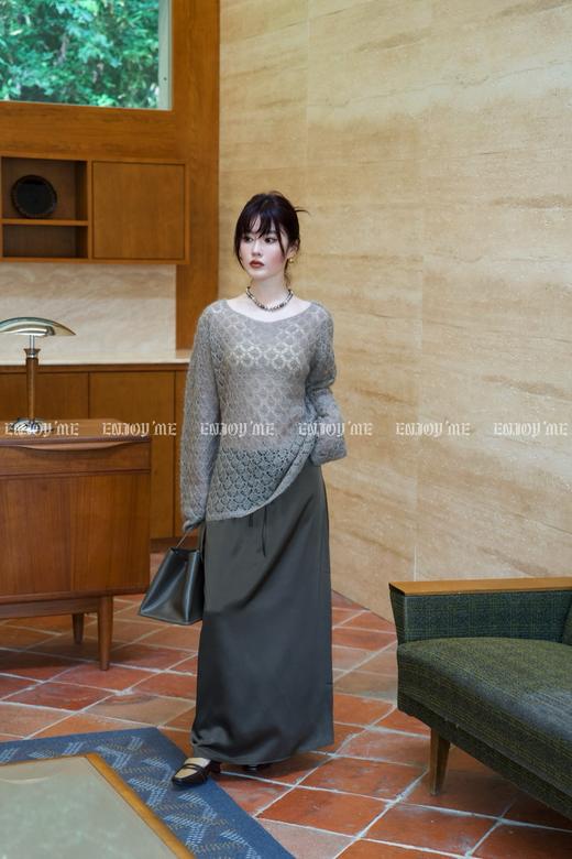 【门店同款】ENJOY秋季时光回廊法式抽绳半身裙 159194812 商品图9