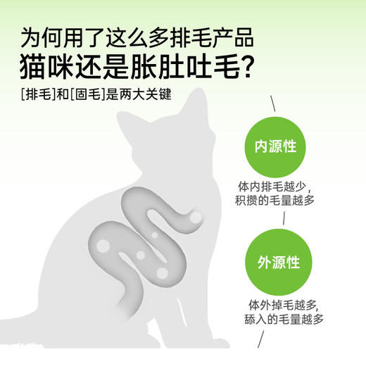 🎁[年货节]小轻松冻干猫草棒PRO 45g/桶，毛球克星 升级双效排毛固毛 商品图6