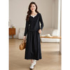 【专属特价】熙世界初秋穿搭高级感套装新款休闲风知性通勤上衣半身裙两件套 商品缩略图4