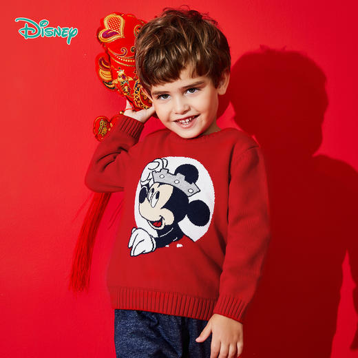 【迪士尼正品毛衣】秋冬男女童针织开衫 商品图4