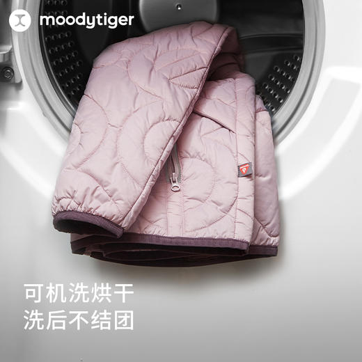 【24年秋新品】moodytiger女童棉服24秋冬新款PRIMALOFT科技棉保暖运动外套43210601 商品图2
