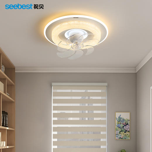 宁夏圆-摇头风扇灯 商品图1