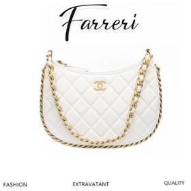 香奶奶 B 手工坊  腋下包 中号 白色