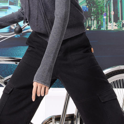 【商场同款】麦檬春秋牛仔长裤4E8351731 商品图3