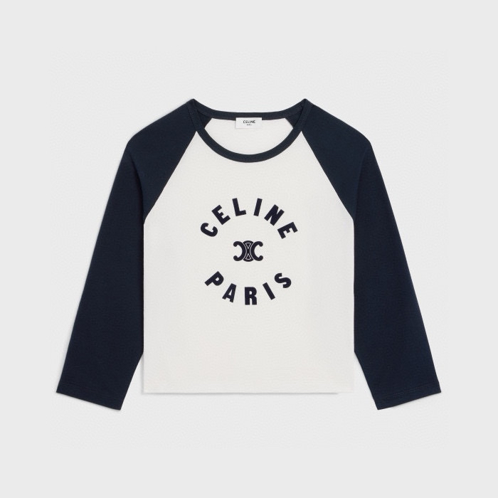 【特价】CE-T 拼色凯旋门长袖T恤