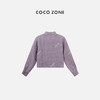 COCO ZONE"薰衣草"100亚麻时尚POLO领格子衬衫女复古上衣 CC1A0623 商品缩略图3