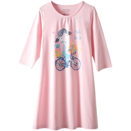 【棉粘单车女孩】SCHIESSER德国舒雅女童粘纤+棉单车女孩裙3F/18208D 商品图1