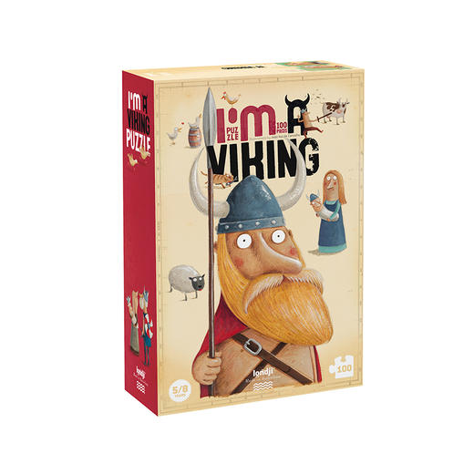 londji 《我是骑士》拼图 四阶 适合年龄5岁+ 历史角色系列 西班牙原装进口 PZ343U 商品图7