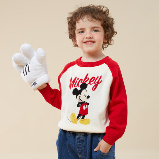 【迪士尼正品毛衣】秋冬男女童针织开衫 商品图3