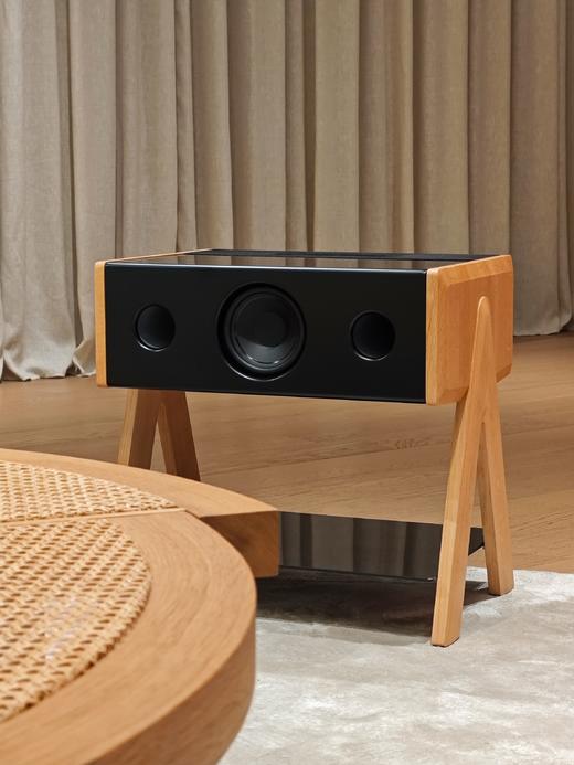 【LBC乐伯盒】CUBE法国蓝牙音箱La Boite concept边桌家用高-CUBE OAK 橡木黑 商品图5