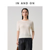IN AND ON 夏风弥尔 100%莱赛尔刺绣针织上衣54528 商品缩略图0