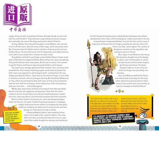 【赠同名原声播客】希腊英雄和奥运选手 Greeking Out Heroes and Olympians 英文原版 希腊神话故事 人文百科历史读物 精装进口读物 商品图3