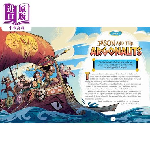 【赠同名原声播客】希腊英雄和奥运选手 Greeking Out Heroes and Olympians 英文原版 希腊神话故事 人文百科历史读物 精装进口读物 商品图1