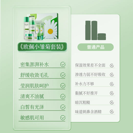 欧佩-小雏菊舒缓润护柔懒八件套  家居套 商品图5