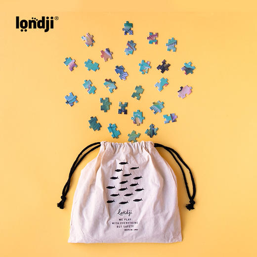 londji 《我的小美人鱼》 拼图 四阶 适合年龄6岁+ 西班牙原装进口 PZ372U 商品图3