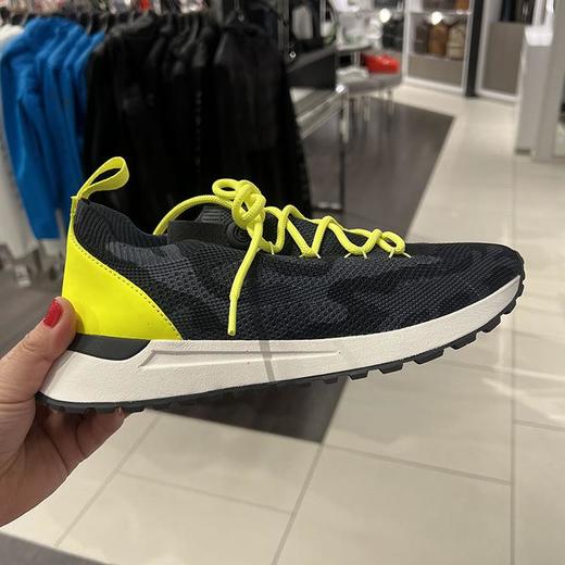 Michael Kors/MK 男士袜套式低帮系带透气飞织鞋运动鞋 商品图0