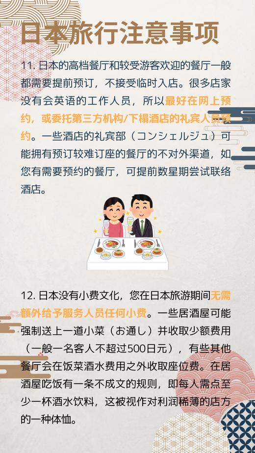 日本旅行注意事项 商品图6