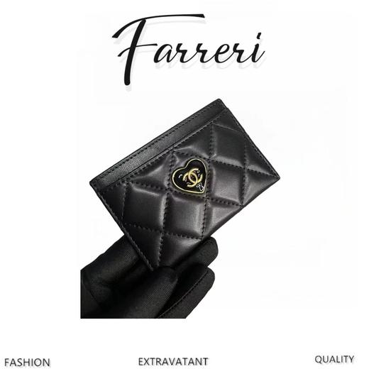 香奶奶 羊皮卡包 商品图0