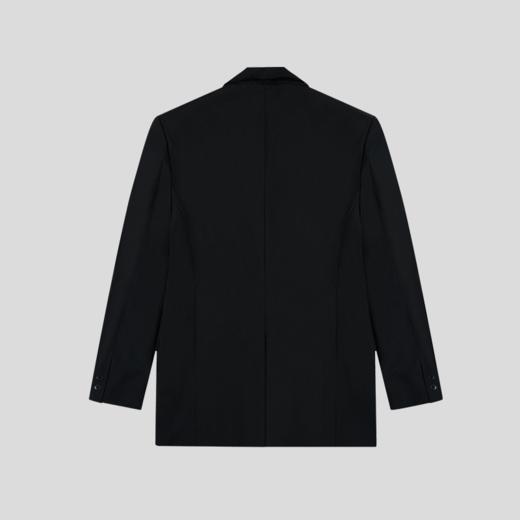 GOODBAI 916 手工翻领双扣oversize毛边西装外套 商品图2