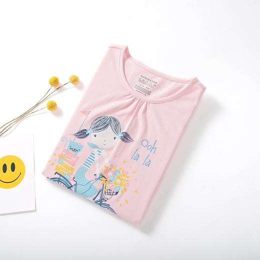 【棉粘单车女孩】SCHIESSER德国舒雅女童粘纤+棉单车女孩裙3F/18208D 商品图3