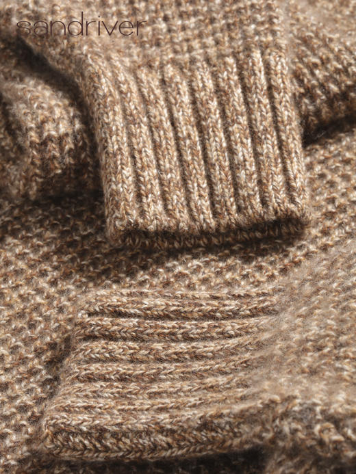 西藏羊绒青果领男女同款套衫SJF96M321N 商品图2