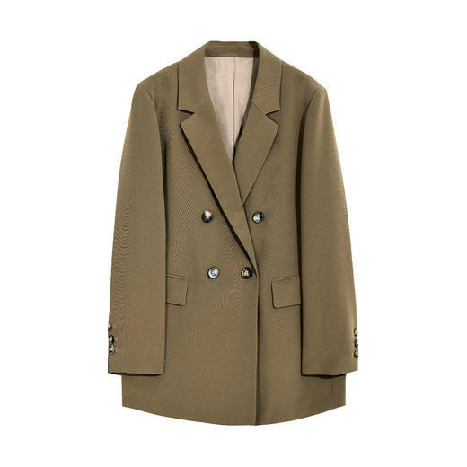 小西装女24秋新款宽肩韩版日常休闲显瘦通勤西服外套上衣女12818 商品图4