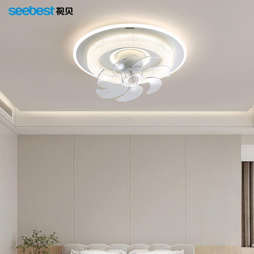 宁夏圆-摇头风扇灯 商品图2