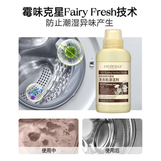 【大促优惠】绽家  洗衣机清洗剂除垢除霉免浸泡祛异味250ml/瓶 商品图1