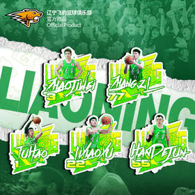【官方正版】辽宁飞豹男篮丨辽篮本钢球员冰箱贴亚克力球迷周边