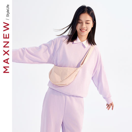 【卫衣】素色圆领卫衣1N3222401 商品图1